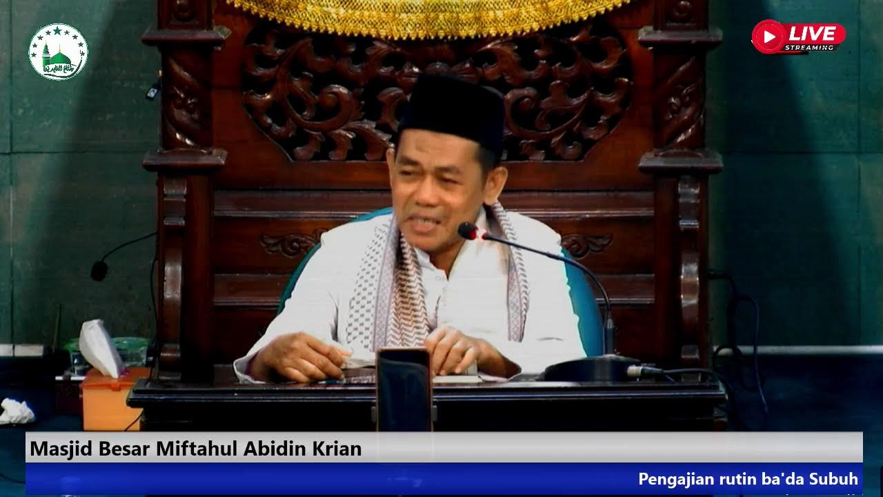 Live Stream Masjid Besar MIFTAHUL ABIDIN
