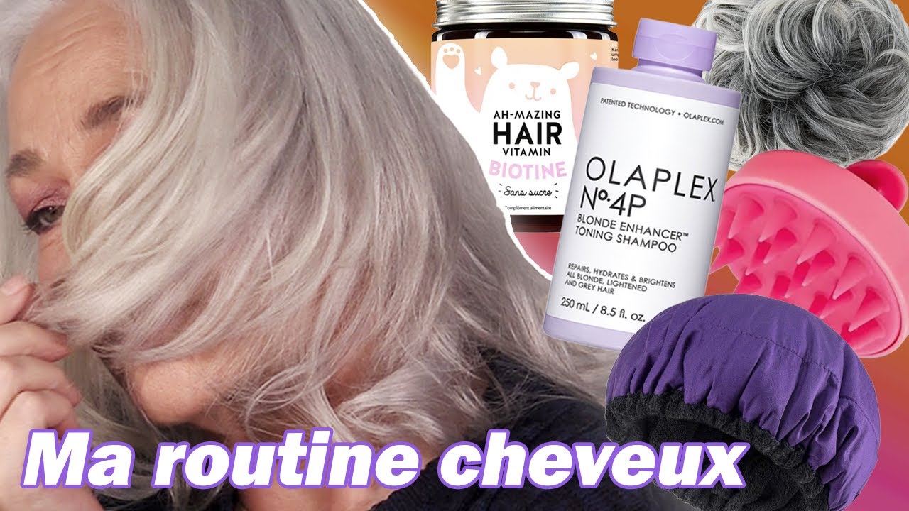 CHEVEUX BLANCS : Ma super routine du moment pour des cheveux forts, résistants et en bonne santé