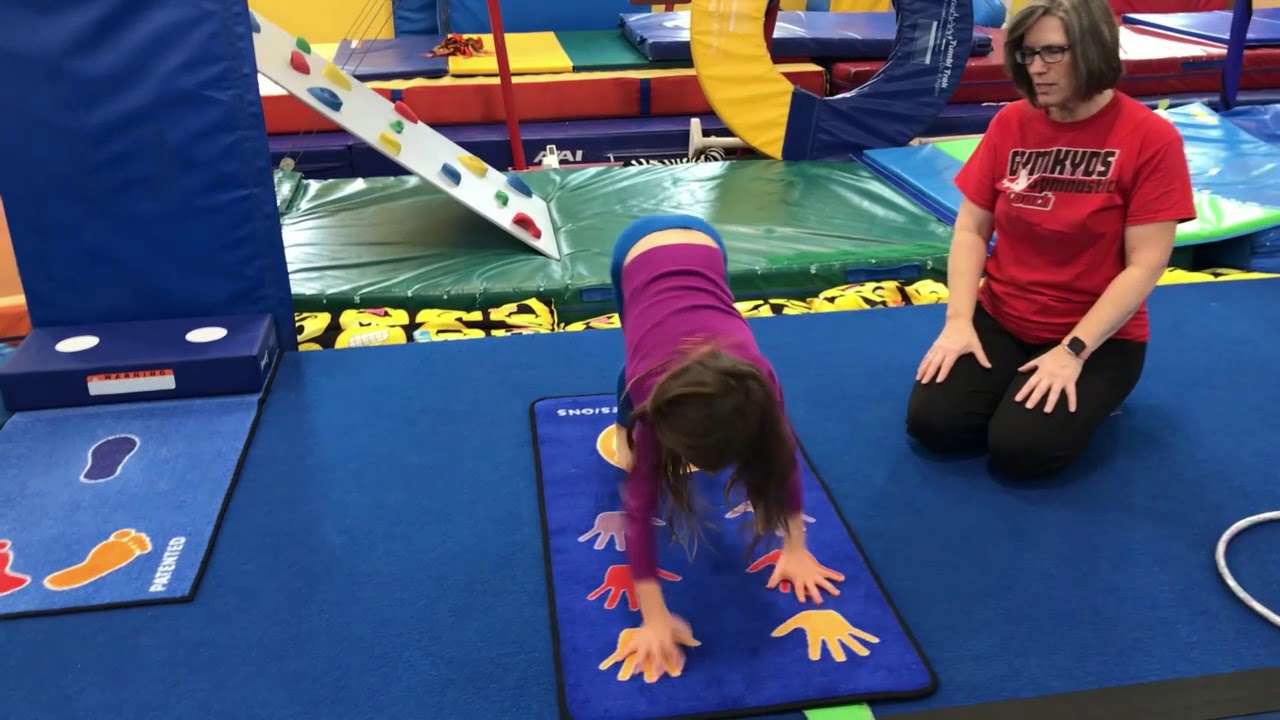 Preschool Gymnastics - Wild Wild West Floor - GymKyds Gymnastics Centre