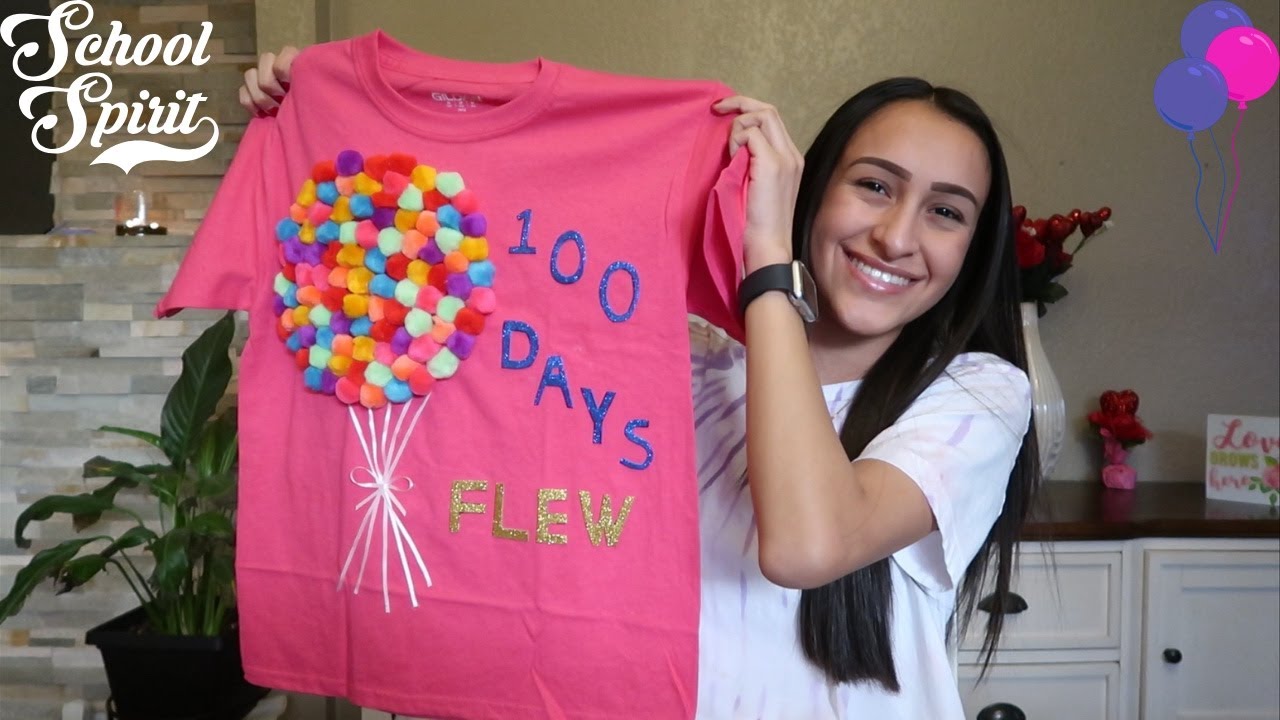 100 DAYS OF SCHOOL SHIRT!! Easy & Affordable DIY!