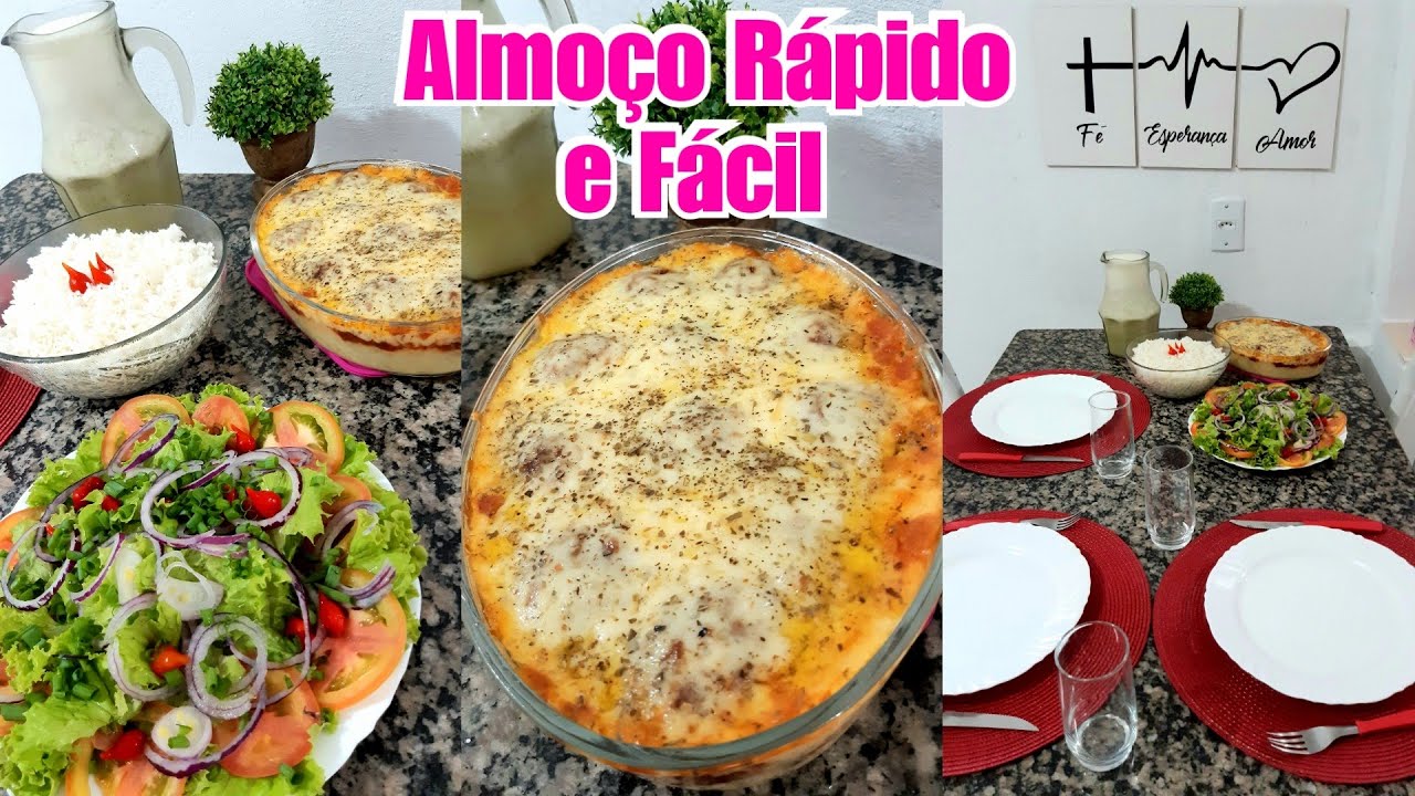 ALMOÇO FÁCIL DELICIOSO || LAÍS VELOSO