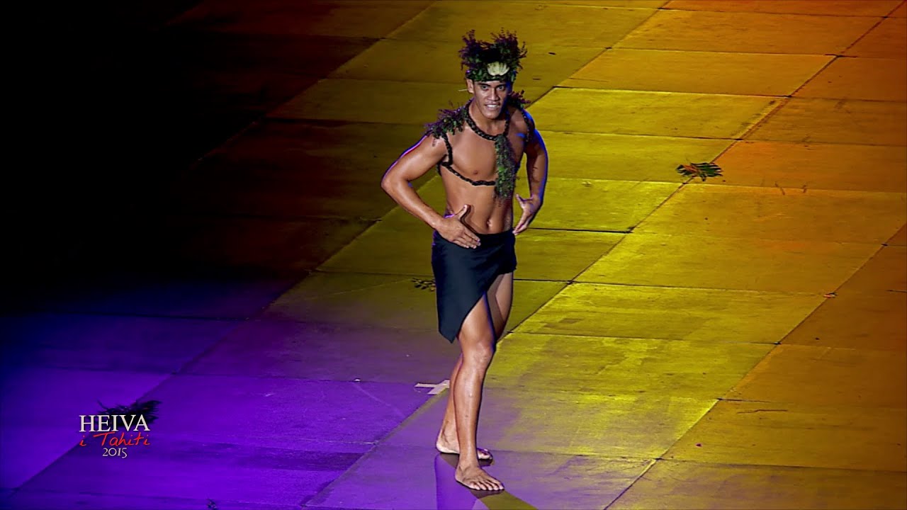 HEIVA I TAHITI 2015 - Rangitea Benett / Tamarii Mataiea (1er prix Meilleur danseur)