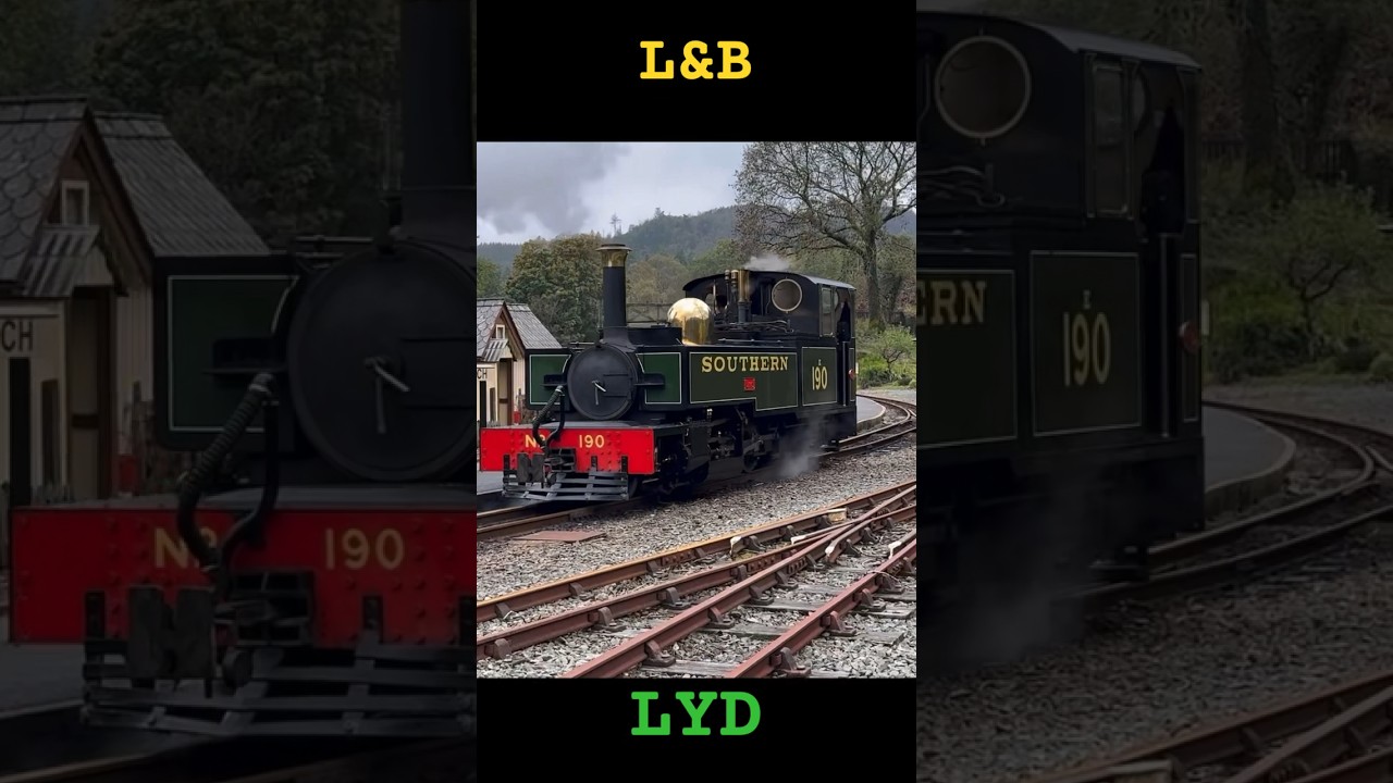 L&B LYD at Tan-y-Bwlch . BYGONES WEEKEND 2023 #narrowgauge #ffestiniog #wales #uk