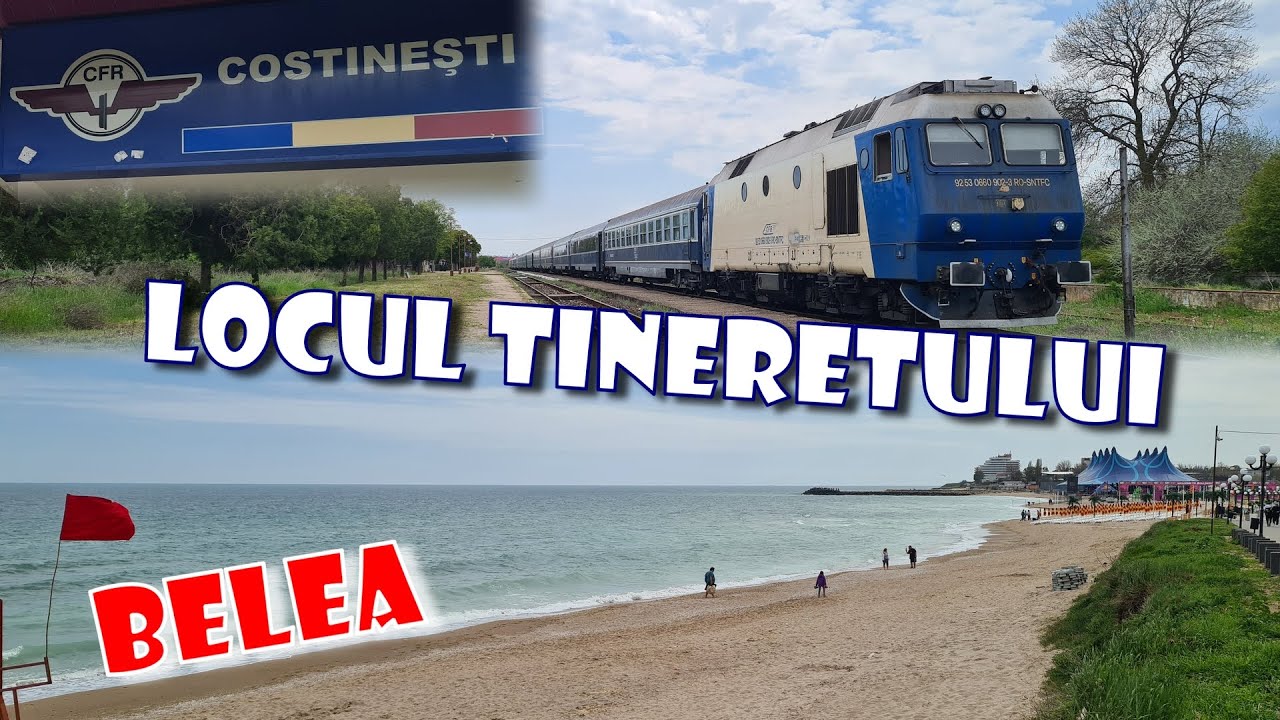 Costinesti - Trenuri, plaja, tineret, distractie, lume si tara
