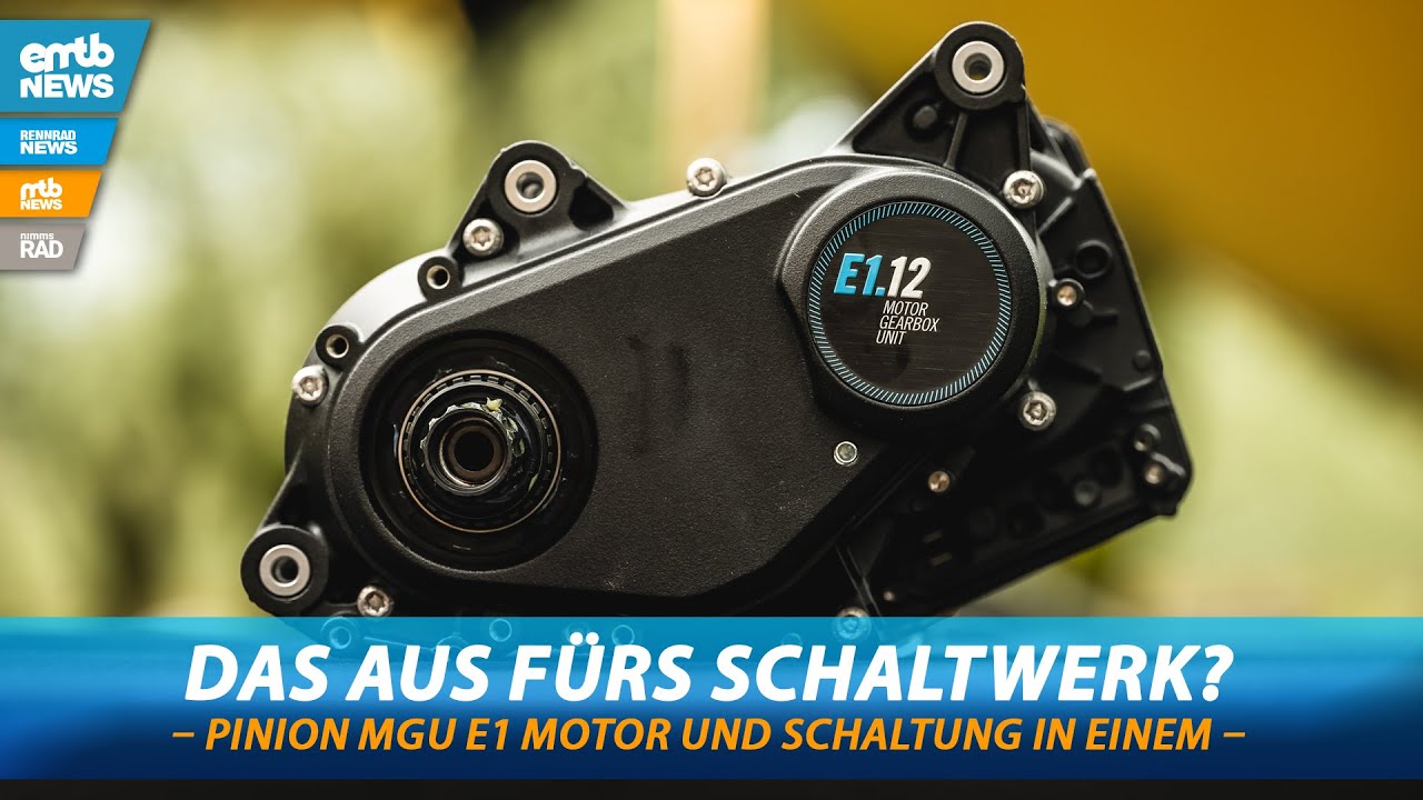 🔥 Pinion MGU E1 – E-Bike-Motor und Schaltung in Einem! Wir haben es getestet. 🤓