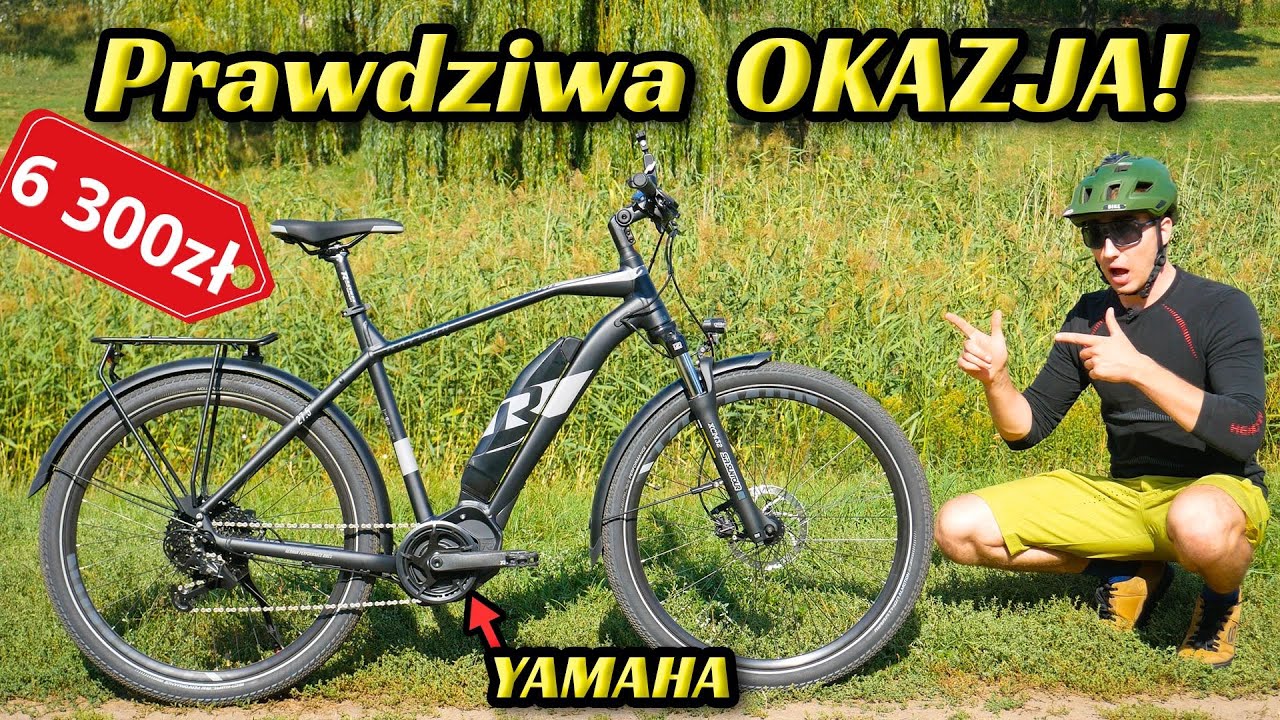 NAJLEPSZY Rower Elektryczny do 6 300 zł - R-RAYMON TourRay E 3.0