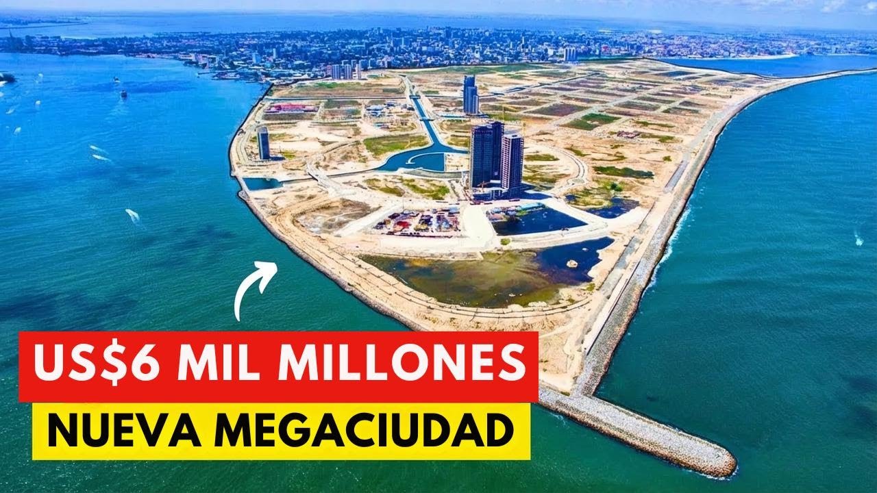Así es la nueva megaciudad africana de $6 MIL MILLONES que surge del mar