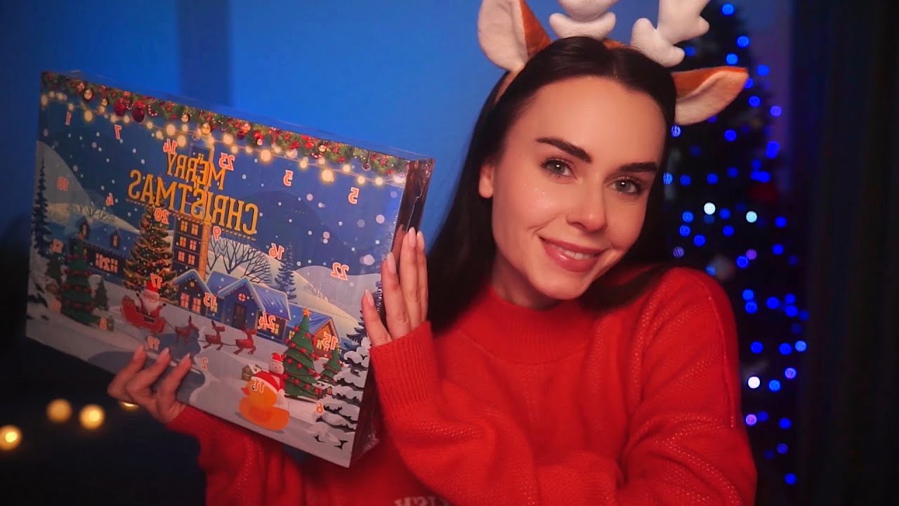 АСМР Відкриваємо РАЗОМ Адвент Календар 🥰 СВЯТКОВІ Посиденьки 🤗 Шепіт для Мурах