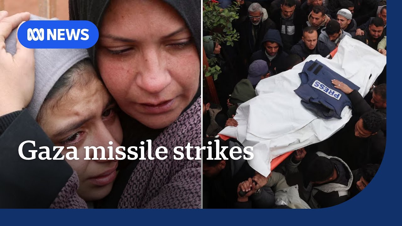 Palestinian reporters, two 13yo boys killed by Israel in Gaza | ABC NEWS