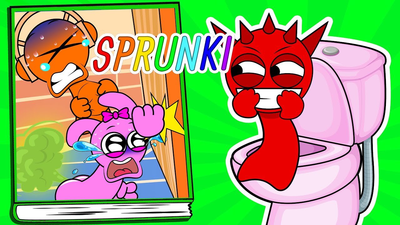 [Paper DIY] Making INCREDIBOX SPRUNKI Game Book 📚 (➕ Raddy Story Bad toilet Squishy Surgery)