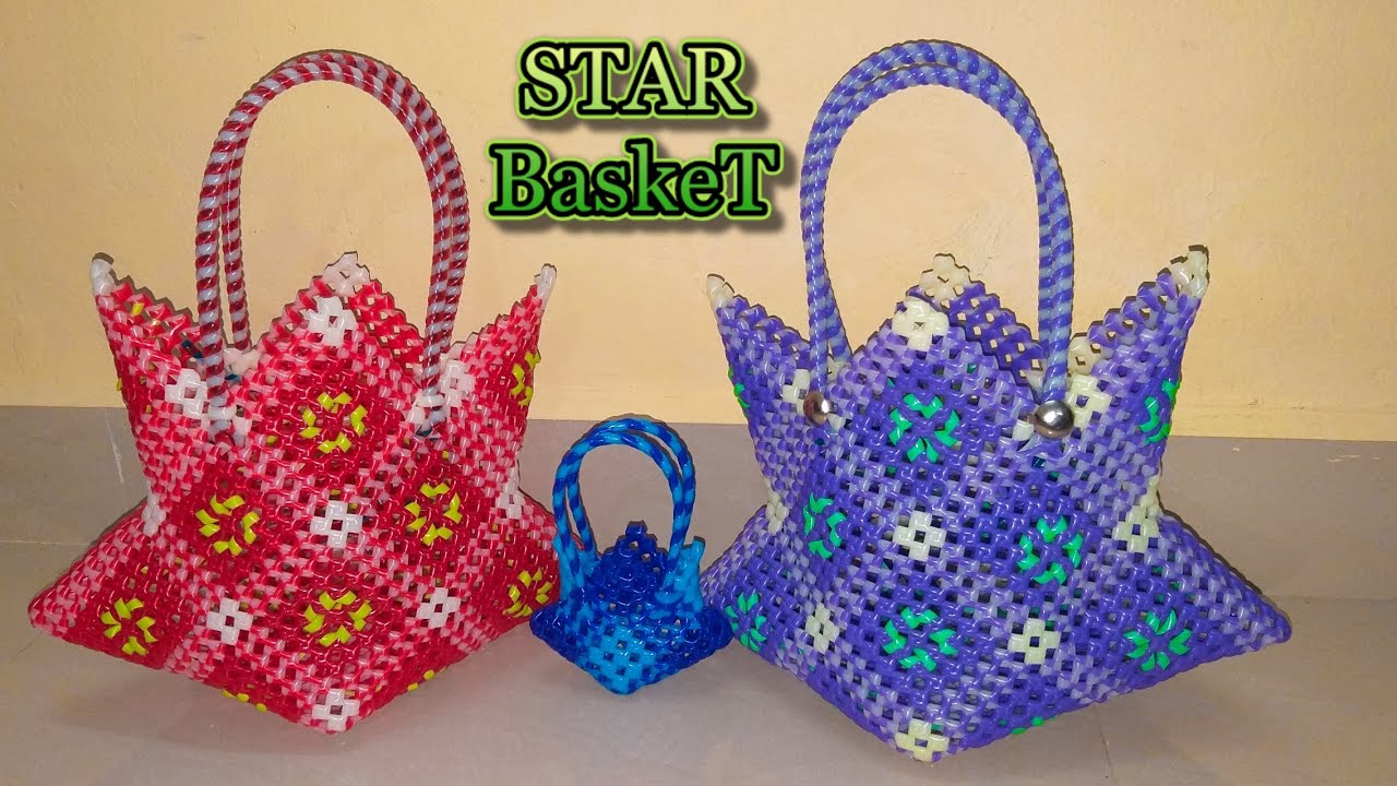 One Roll Star Basket |ஒரு கட்டு வயர் | நட்சத்திரக் கூடை | Natchathira  koodai  for beginners