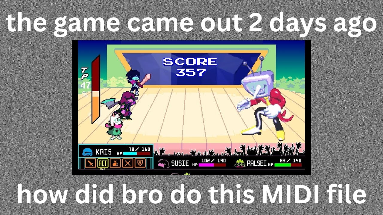 It's TV Time! [Tenna Battle] - Deltarune Ch. 3 (MIDI Remake)