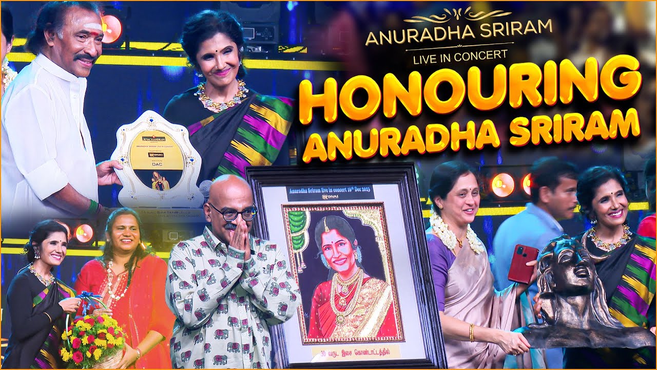 என் Husband-ஐ மேடைக்கு கூப்பிடுங்க 😍 Anuradha Sriram Live in Concert | Deva | Devayani