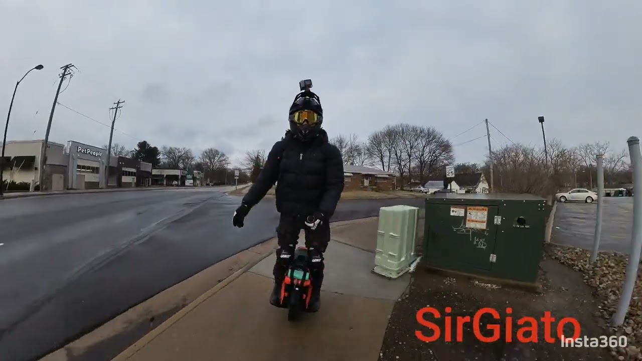 First Commute On Kingsong S22 pro (High Speed)