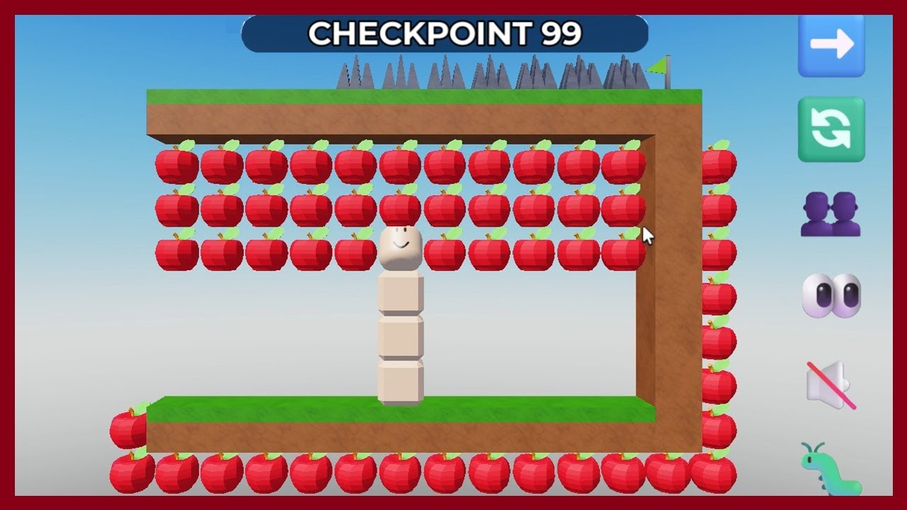 Roblox WORM TOWER Walkthrough (Checkpoints 76 to 100)