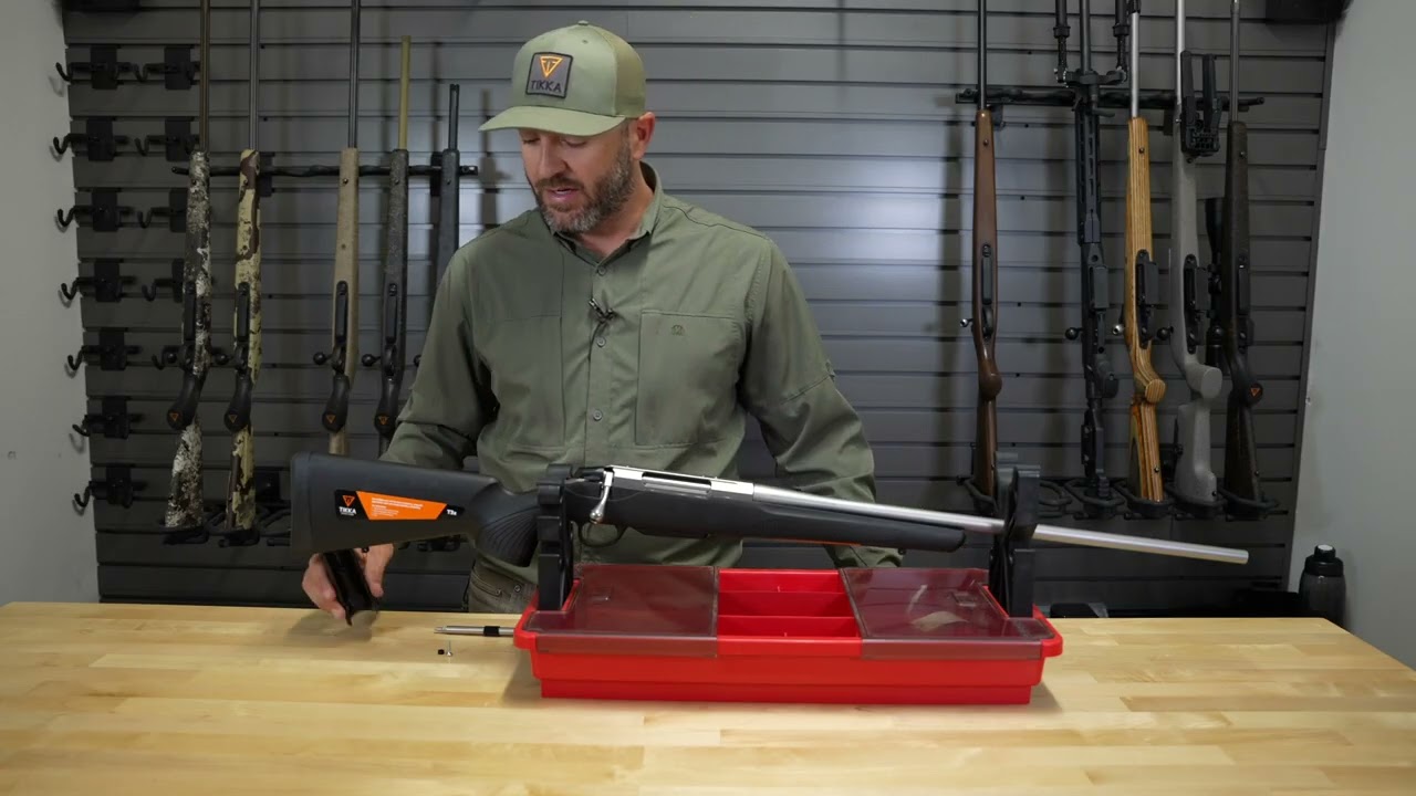 Как установить фиксированную щеку Tikka T3X