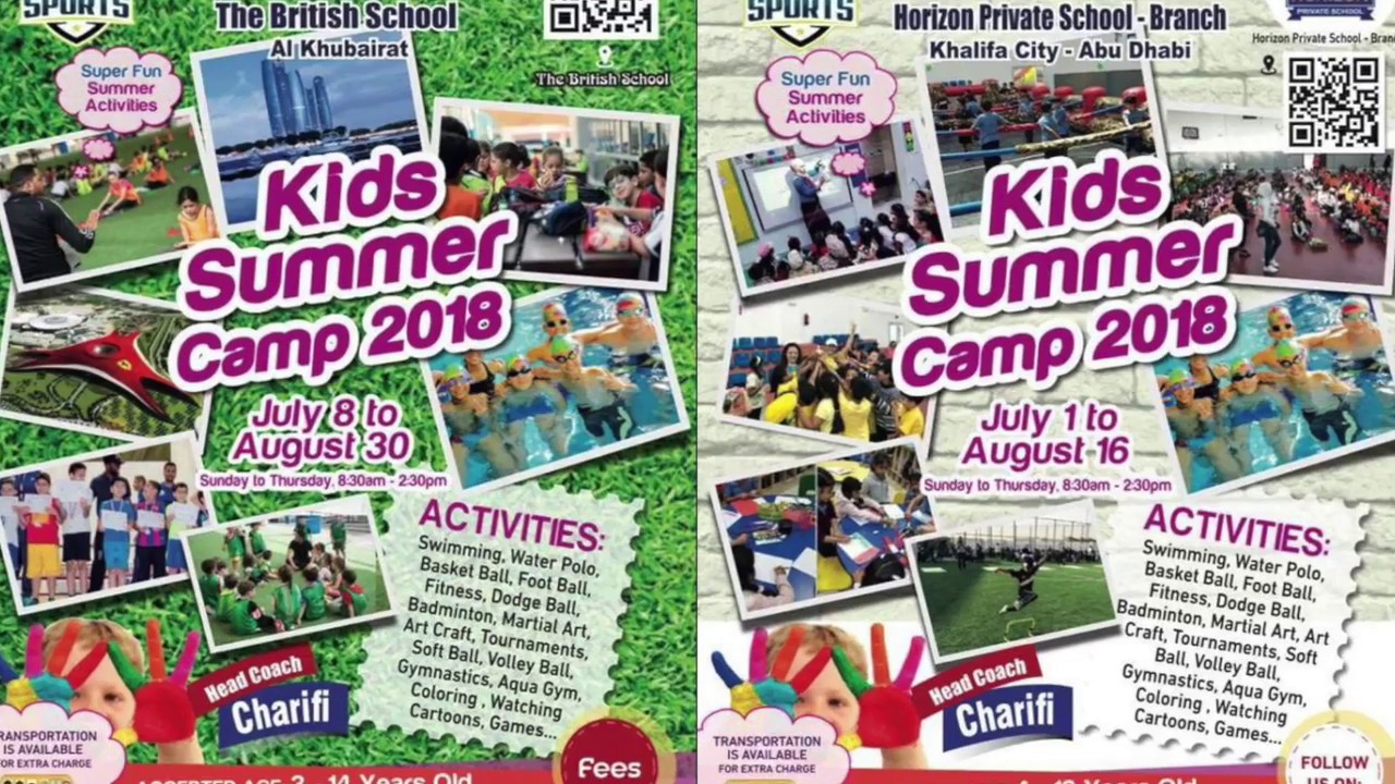 The Pro Kid - UAE Summer Camp 2018