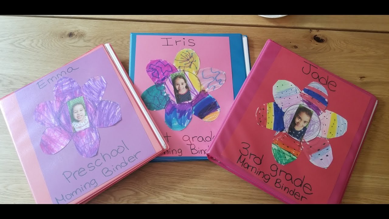 Homeschool Morning Calendar Binders Preschool-3rd Grade