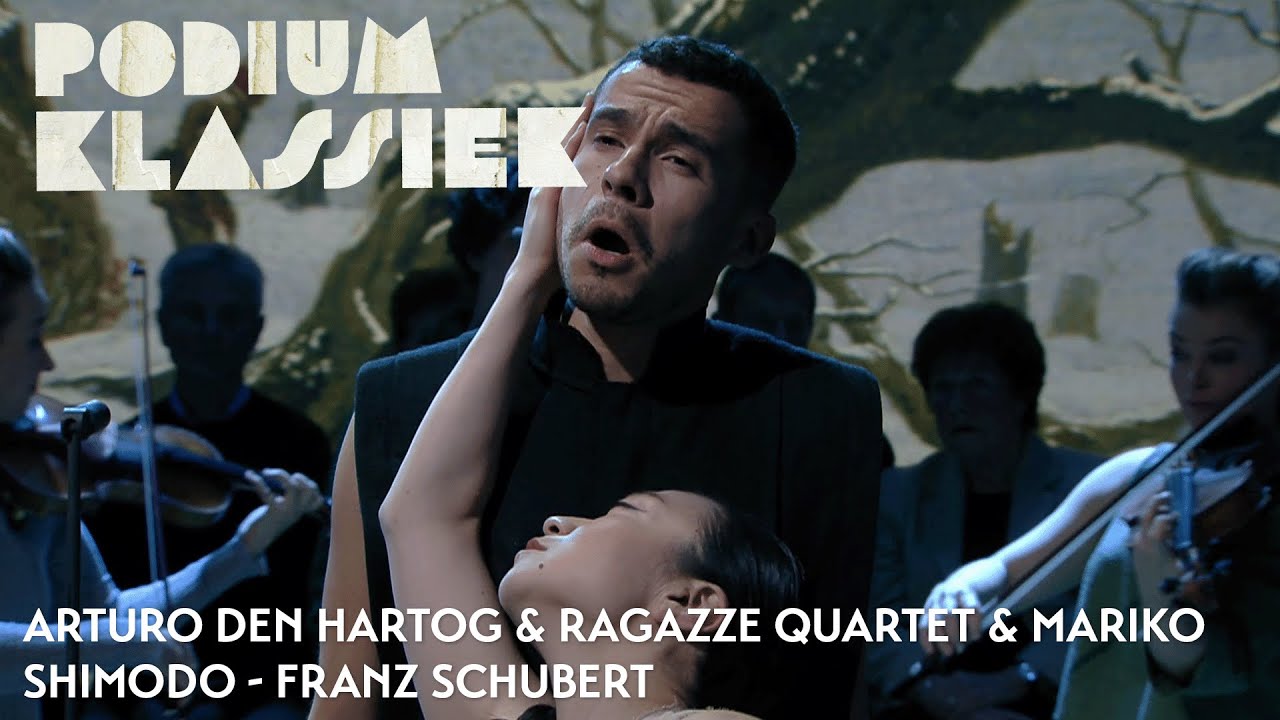 Arturo den Hartog & Ragazze Quartet & Mariko Shimodo - Franz Schubert - Winterreise| Podium Klassiek