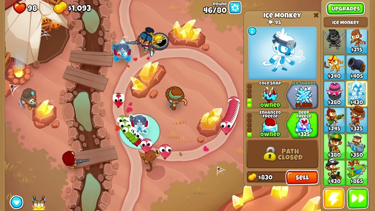 Half cash three mines around no monkey knowledge no abilities update 51