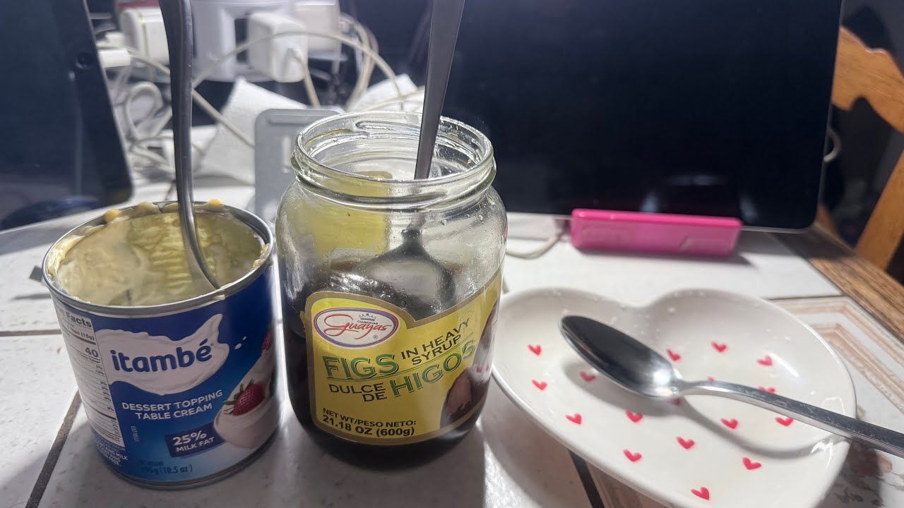 #videoasmr 🍒Experimenta de doce de figo equatoriano 