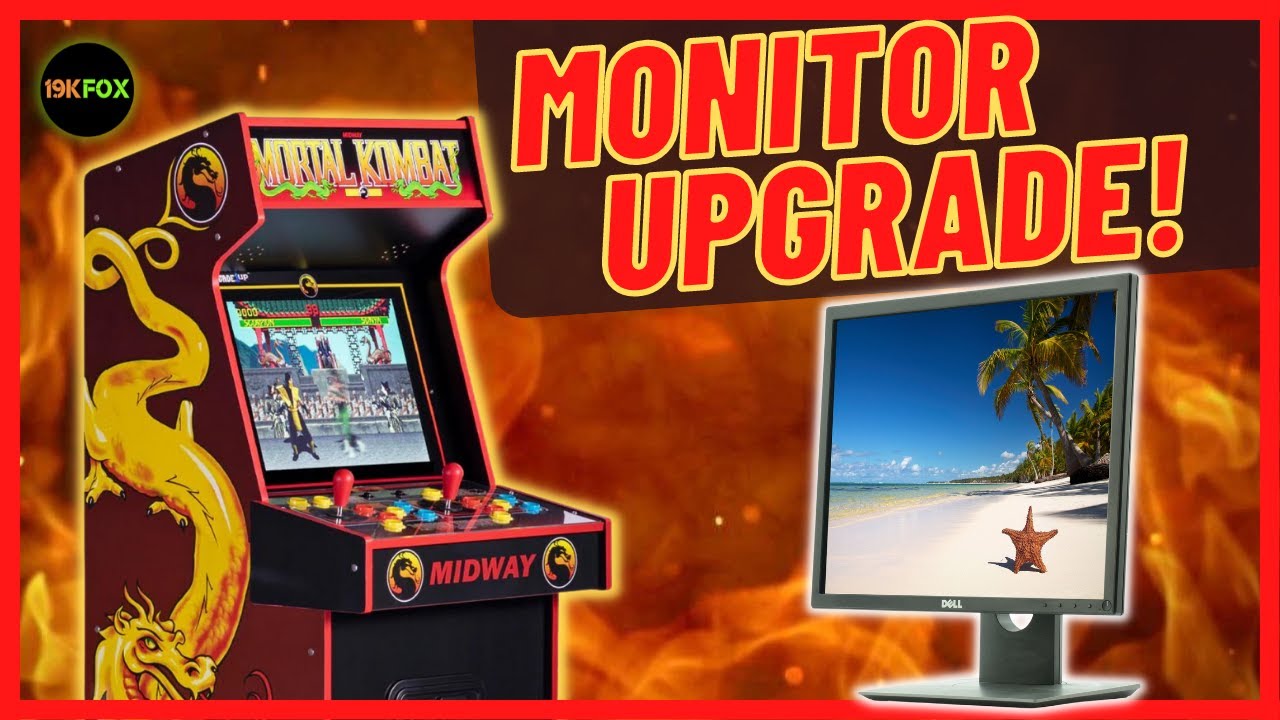 Обновление монитора Plug N Play — Arcade1up MK30 Midway и Joust Legacy