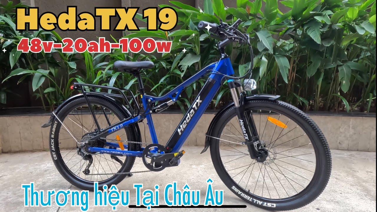 Xe đạp Trợ lực điện #HedaTX19 2025 Có hàng lại sau một năm vẵng bóng trở lại xịn xò hơn