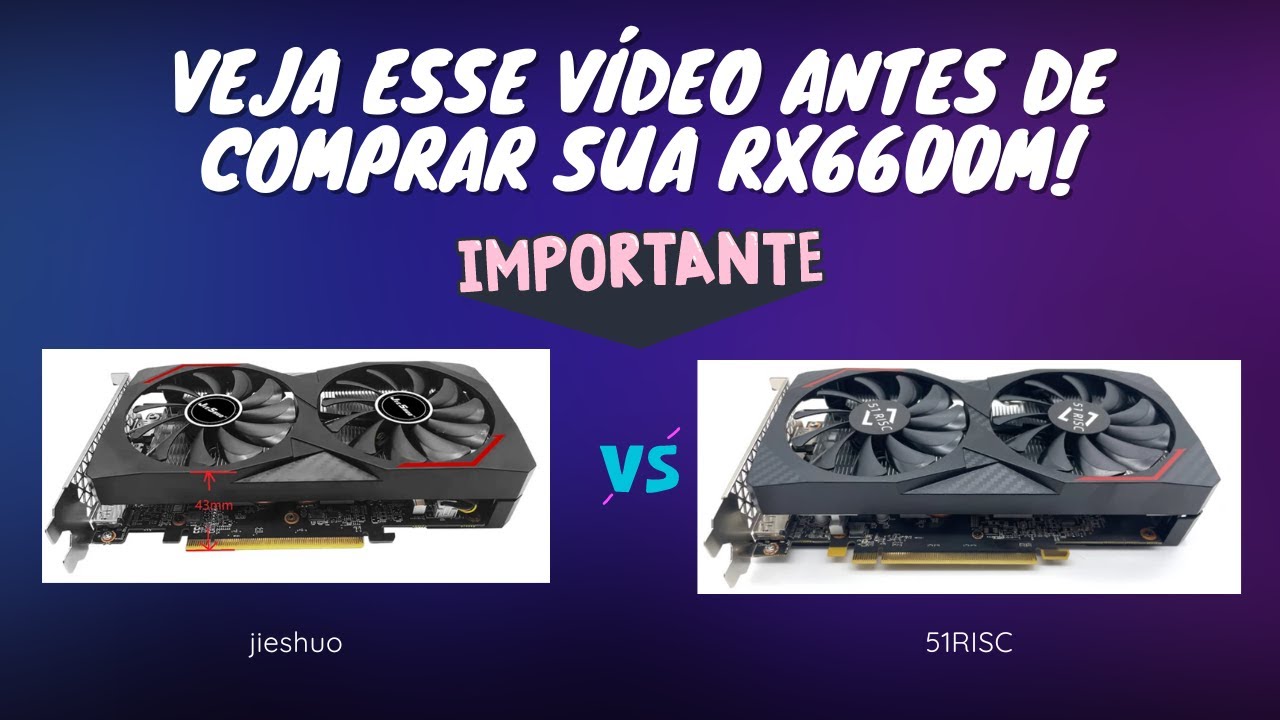 Saiba tudo sobre a AMD RADEON RX6600M