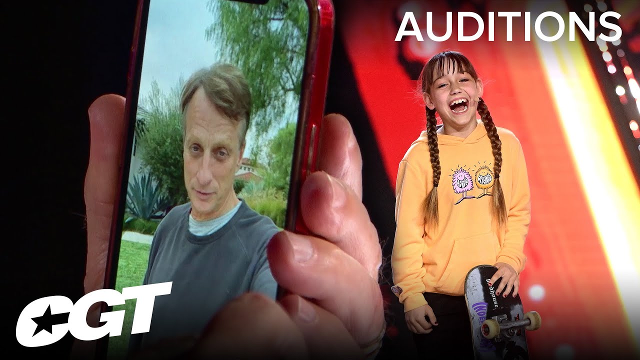 SKATER Reese Nelson Has A Special Connection To TONY HAWK | Canada’s Got Talent
