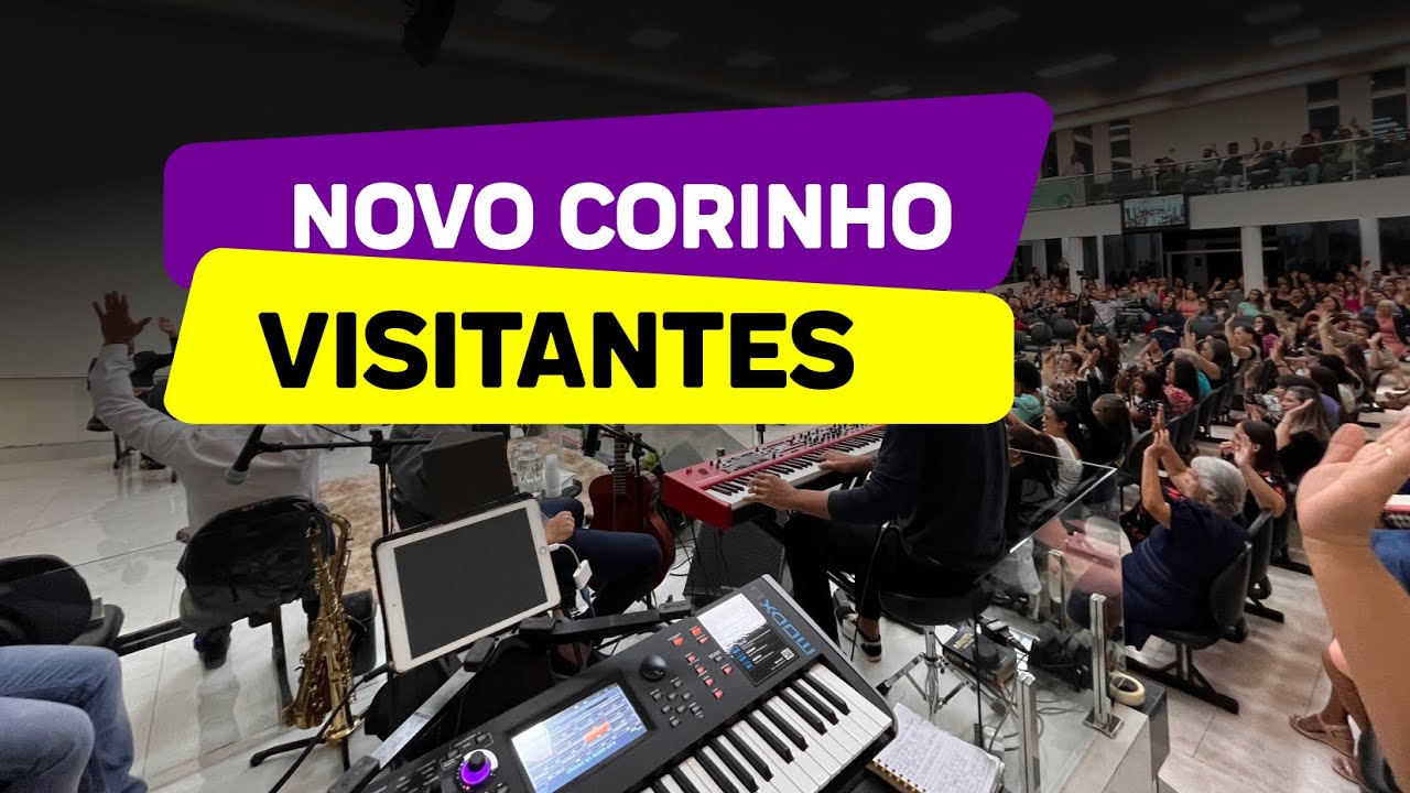 Novo corinho visitantes em 2 versões - Que alegria ter você aqui!