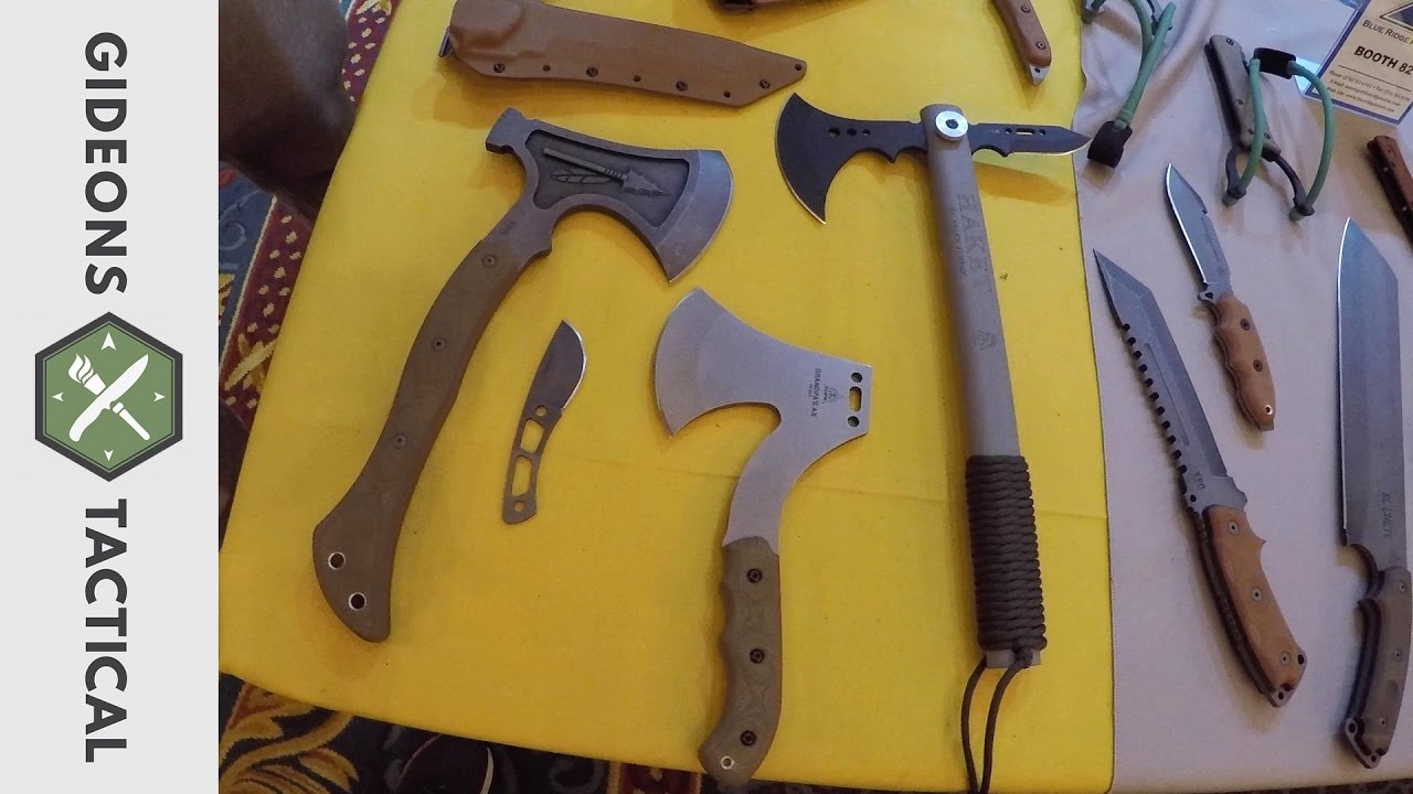 Shot Show 2017: TOPS Knives Axes Collection
