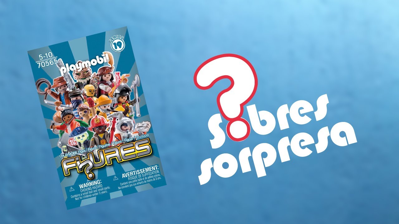 Playmobil | Abriendo sobres sorpresa de la serie 19 de chicos | con códigos
