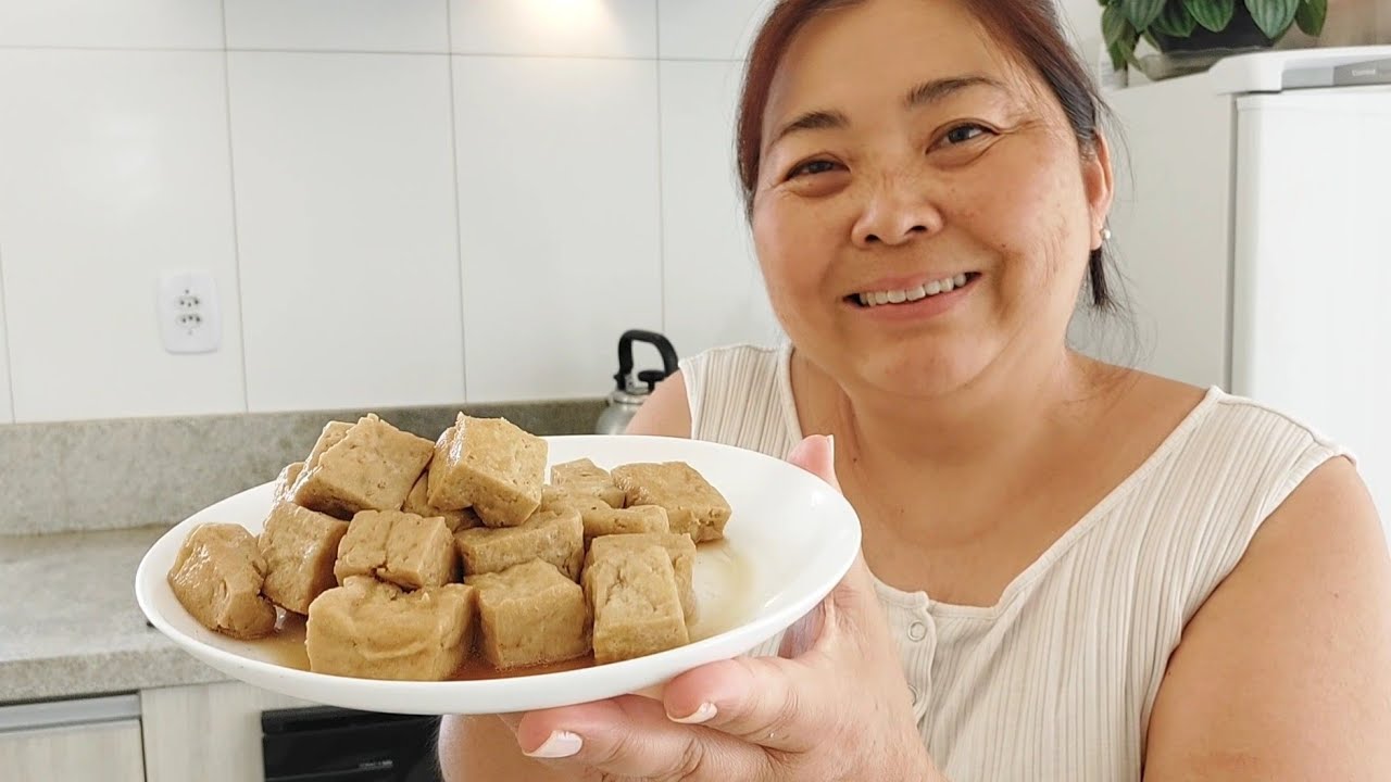 JÁ COMEU TOFU DESSE JEITO? meu preferido | PODE CONGELAR DESSE JEITO
