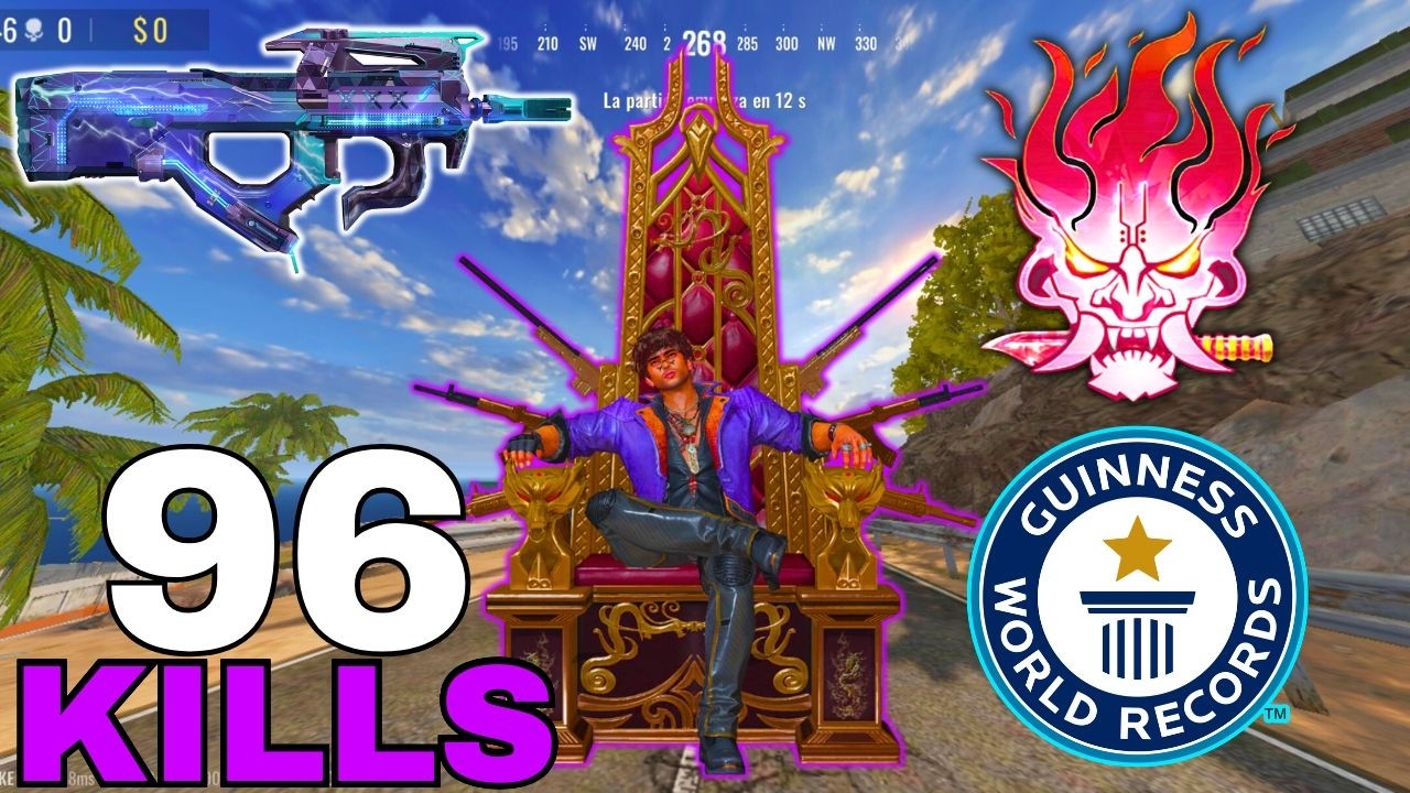 96 KILLS! 🥶 EN 4 PARTIDAS FULL RUSH INTENSO - BLOOD STRIKE - POCO X6 PRO