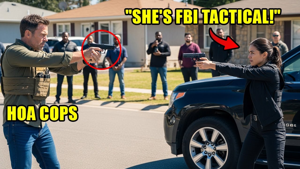 HOA Security Pulled a Gun on My Daughter — They Didn’t Know She’s FBI Tactical!