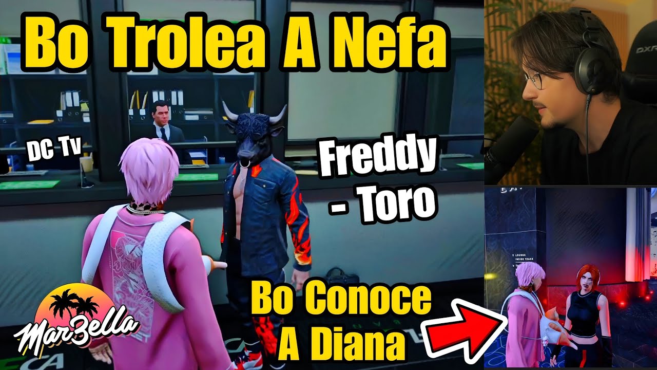 DESS TROLEA a NEFA en El CASINO Dinero F, Freddy Toro? BO CONOCE a DIANA EX de HARRY #marbella 3 