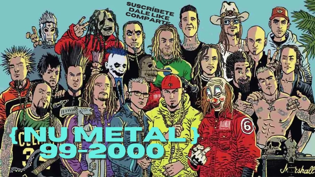 KORN, LIMP BIZKIT,  SYSTEM OF A DOWN, DEFTONES, SLIPKNOT #NU METAL  90&acute;s 2000&acute;s# by Dj Cachete