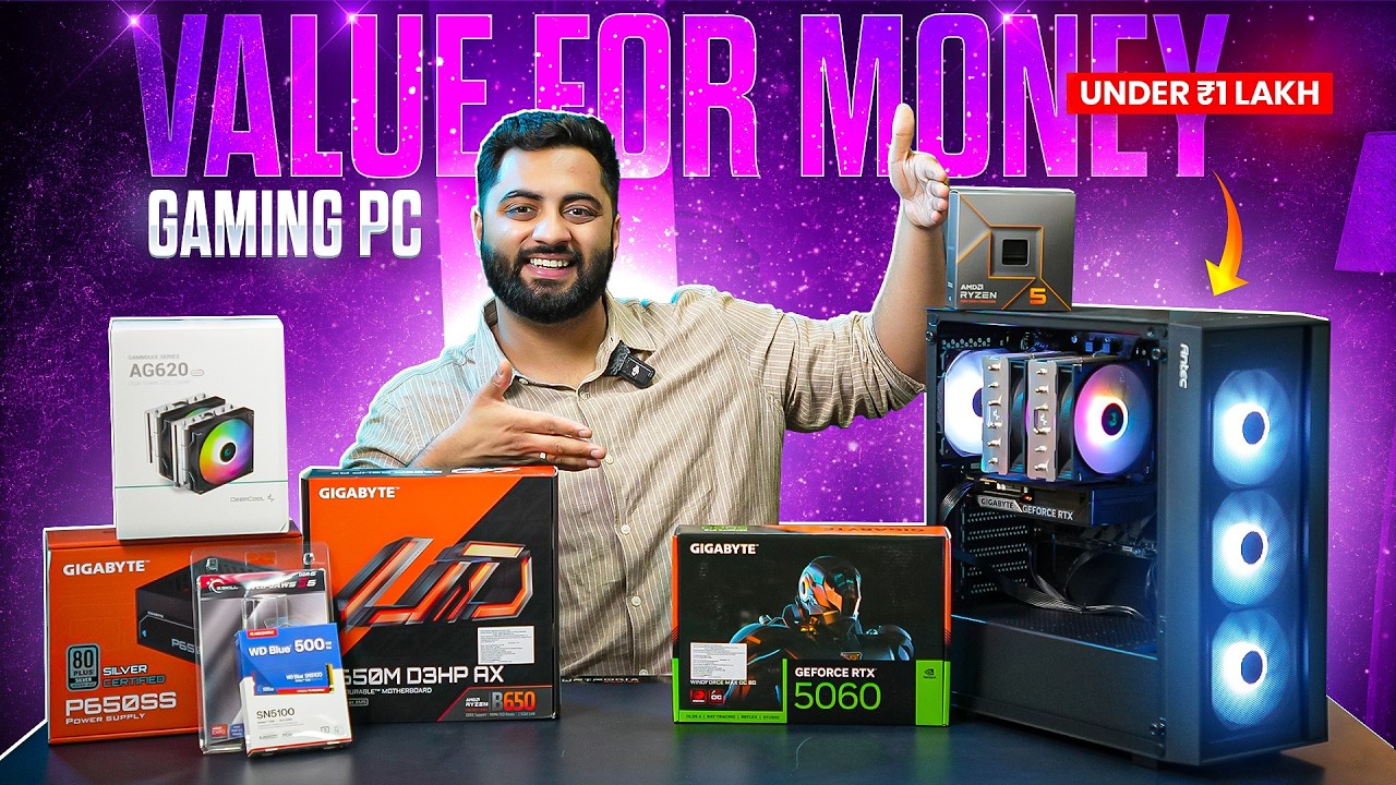 Ultimate Gaming PC Build Under 1 LAKH 🔥😍