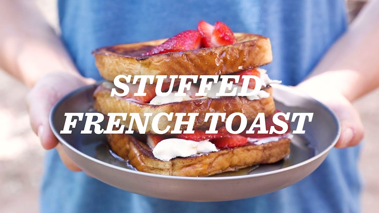 REI Camp Recipes: Strawberry Stuffed French Toast