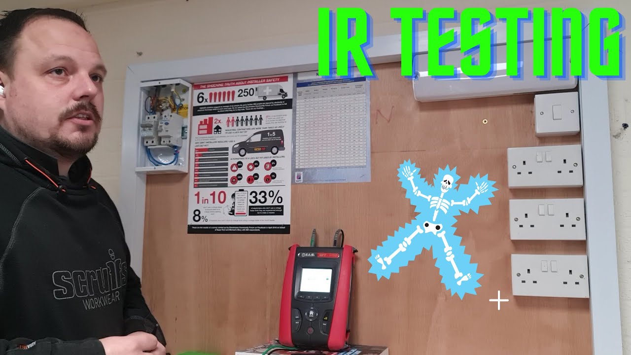 Insulation Resistance Testing UK Electrician TIS MFT Pro