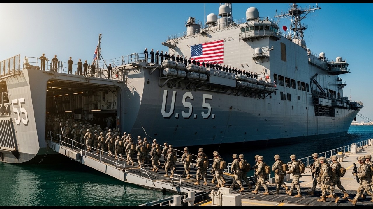 High Alert: USS America Sets Sail for Rapid Response Mission