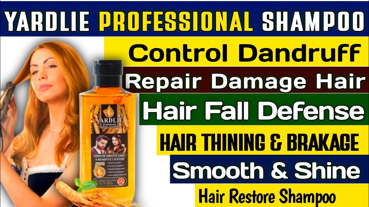 YARDLIE Professional Ginseng Shampoo || Hair Restore || Best hair treatment || Yardlie