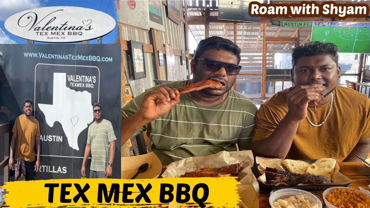 TEX MEX BBQ | USA Tamil Vlog | USA Tamil Vlogger | Roam with Shyam