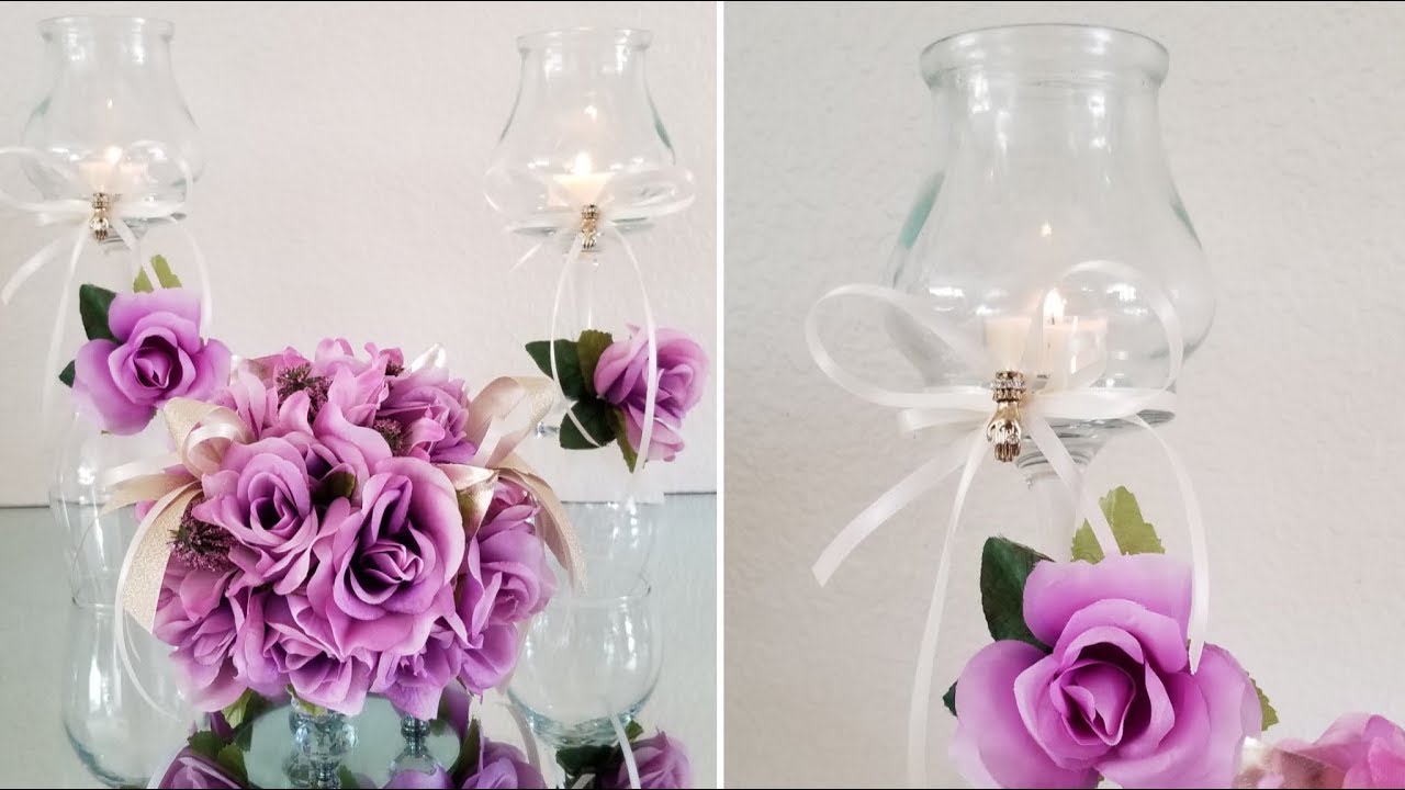 DOLLAR TREE LUXURIOUS CENTERPIECE | QUICK AND INEXPENSIVE DIY | WEDDING INSPIRED 2019