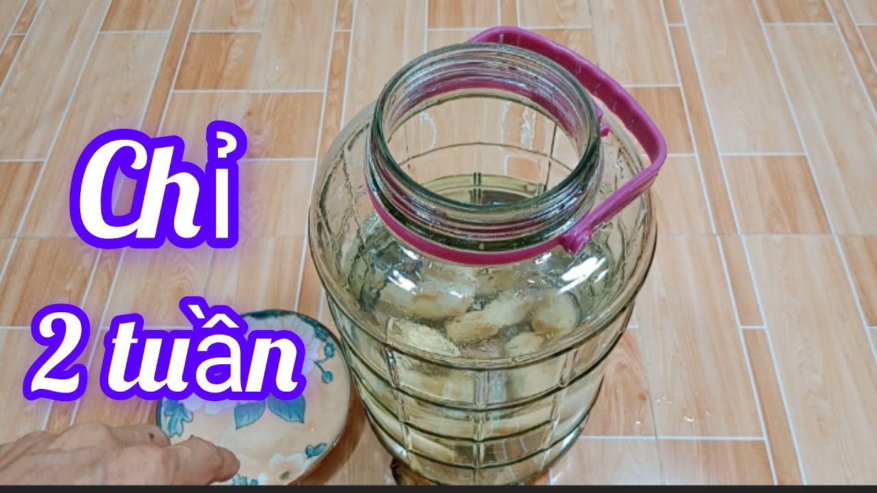Biết c&aacute;ch nầy chỉ cần 2 tuần bạn sẽ c&oacute; giấm nu&ocirc;i ăn cả đời