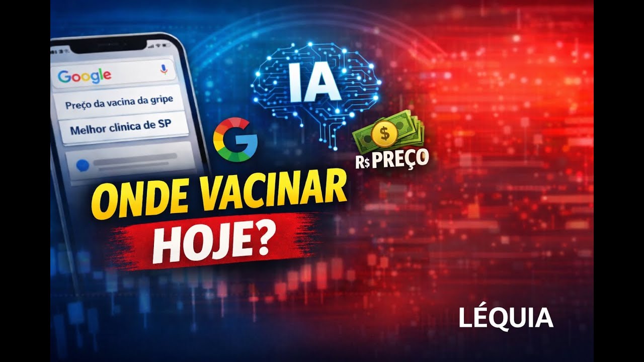 Como o paciente decide onde vacinar hoje (Google, IA e preço explicados)