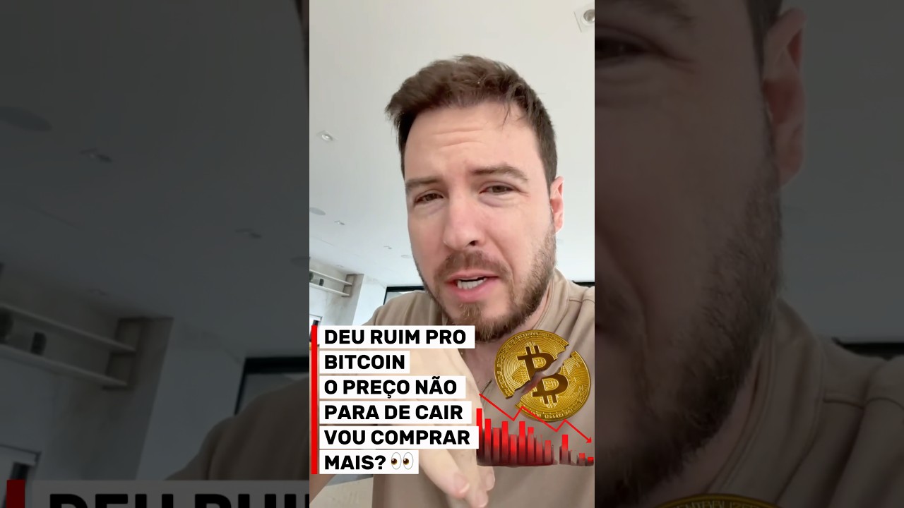 O QUE EST&Aacute; ACONTECENDO C O BITCOIN? (Entenda o que est&aacute; causando a desvaloriza&ccedil;&atilde;o da cripto)