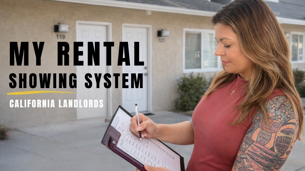 California Landlords: How to Show Rentals the Right Way