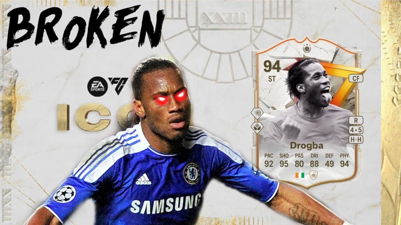 94 GOLAZO ICON DROGBA DESTROYING ME FOR 2 MINUTES STRAIGHT