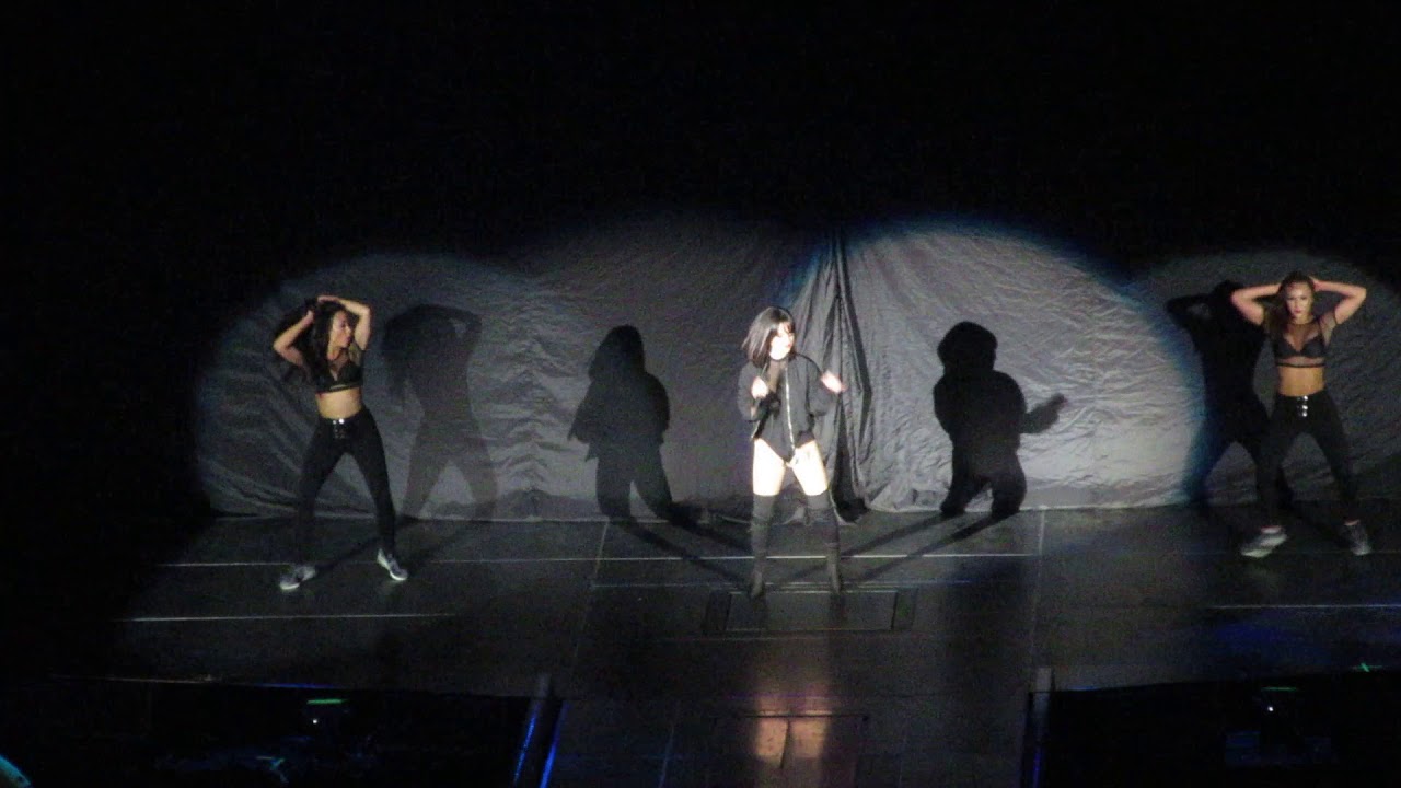 Becky G "Mangú" at Enrique Iglesias and Pitbull Live!